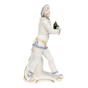 Nymphenburg Porcelain Commedia Dell'Arte Figure of Pierrot
