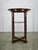 Vintage Czech Art Deco Oval Beech Side Table with Lower Shelf, 1920s For Sale - Image 4 of 13