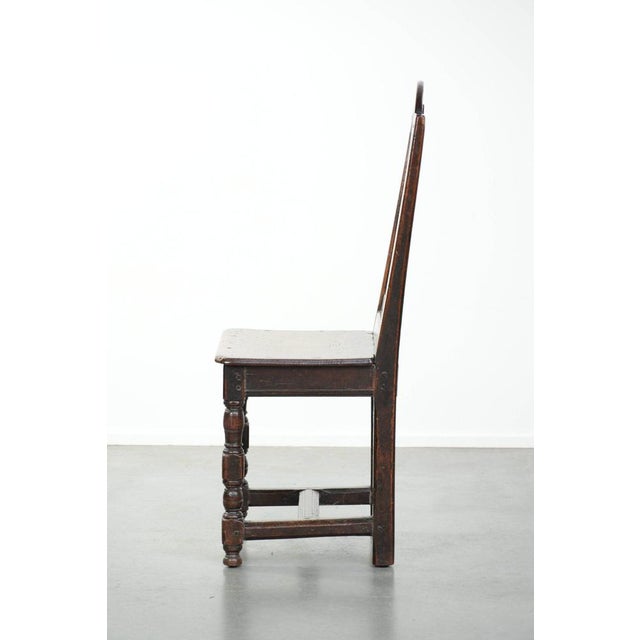 Antique French Lorraine Oak Chair, 18th Century For Sale - Image 5 of 12