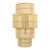 Matthew Izzo Home Tia Four Tiered Natural Rattan Wall Sconce For Sale