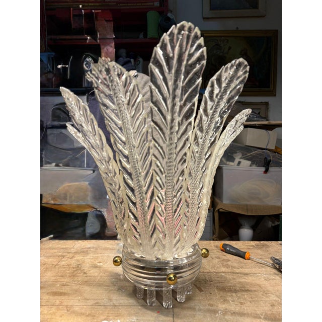 Blue Catalogue Wall Lights from Venini, 1930s, Set of 2 For Sale - Image 15 of 18