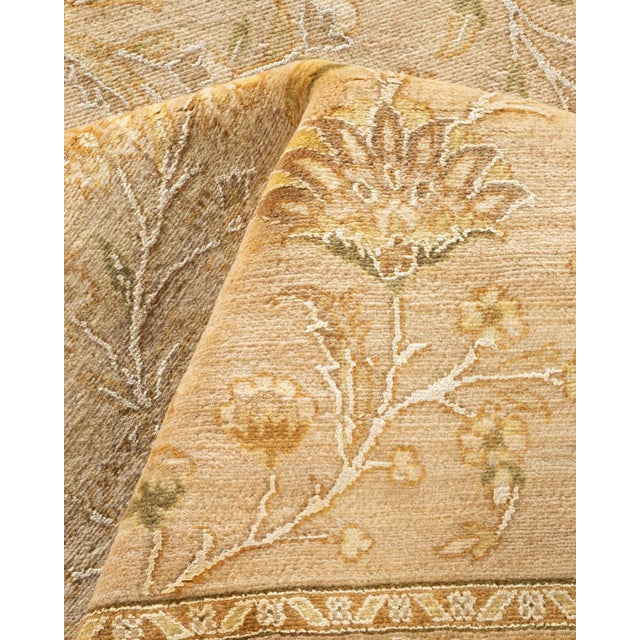 Textile Mogul Hand-Knotted Area Rug - Ivory, 8' 0" x 10' 4" For Sale - Image 7 of 8