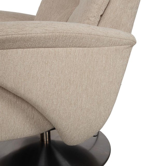 Cream Lounge Chair from Himolla For Sale - Image 9 of 18