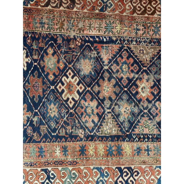 Late 19th Century Caucasian Shirvan Rug, 1890s For Sale - Image 4 of 18
