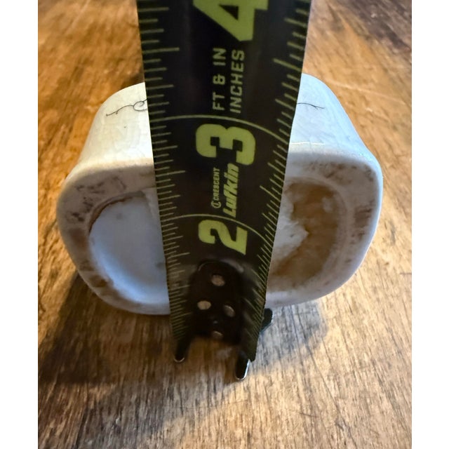 Antique Republic Period Chinese Porcelain Ho Ho Boy Figure in Wucai Glaze 12” For Sale - Image 12 of 12