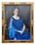 Archibald George Barnes, Portrait of Louisa E. Boycott-Grazebrook, Early 20th Century, Oil Painting on Canvas For Sale