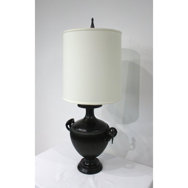 Asian Bronze Meiji Period Styled Table Lamp For Sale - Image 12 of 12