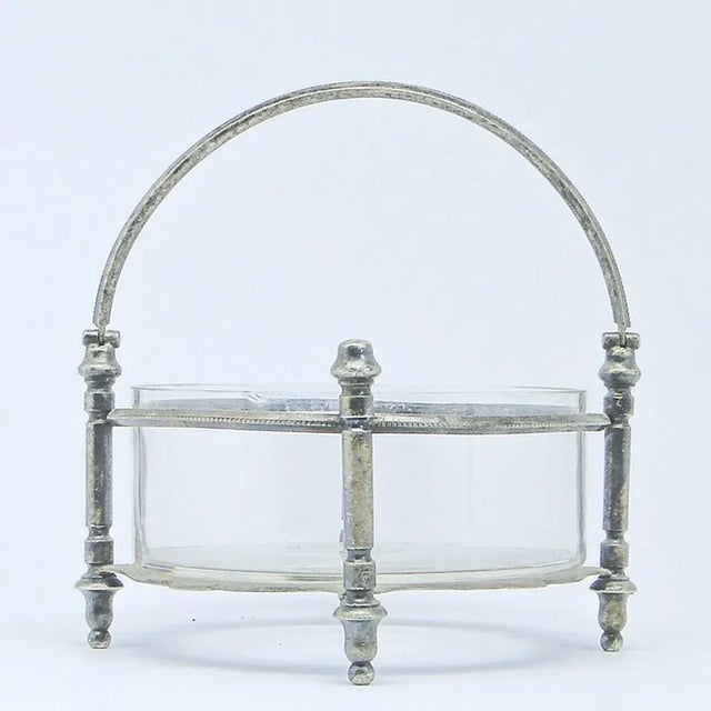 Art Nouveau Sugar Bowl from Bracia Henneberg, Poland, Early 20th Century For Sale - Image 6 of 11