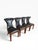 Henredon Polo Ralph Lauren for Henredon "Highgate" Leather Dining Chairs- Set of 4 For Sale - Image 4 of 14