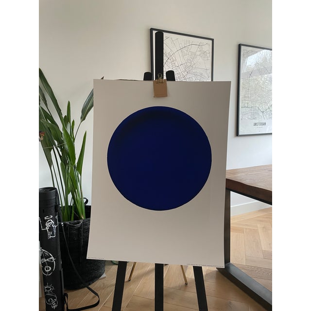 Yves Klein Disque Bleu, Ikb 54, 1957, Copyright Vg Bild-Kunst, Bonn 1997, Printed in Germany For Sale - Image 4 of 4