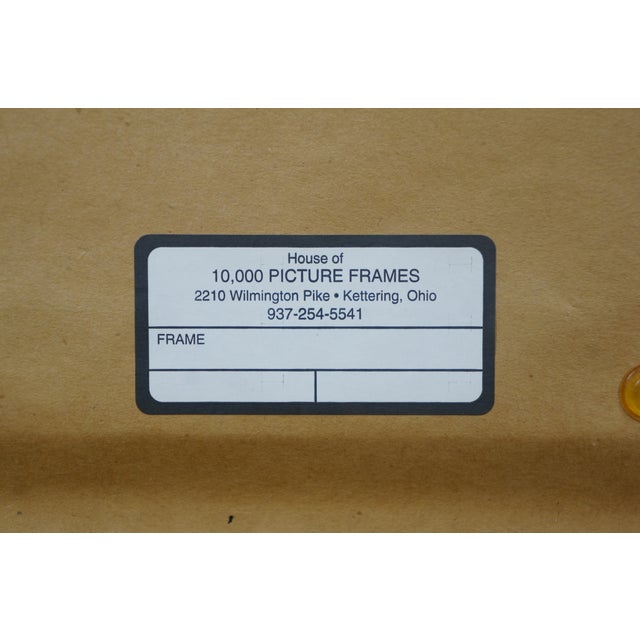 Late 20th Century Vintage Maltese White Dog Portrait Oil Painting on Canvas For Sale - Image 5 of 10