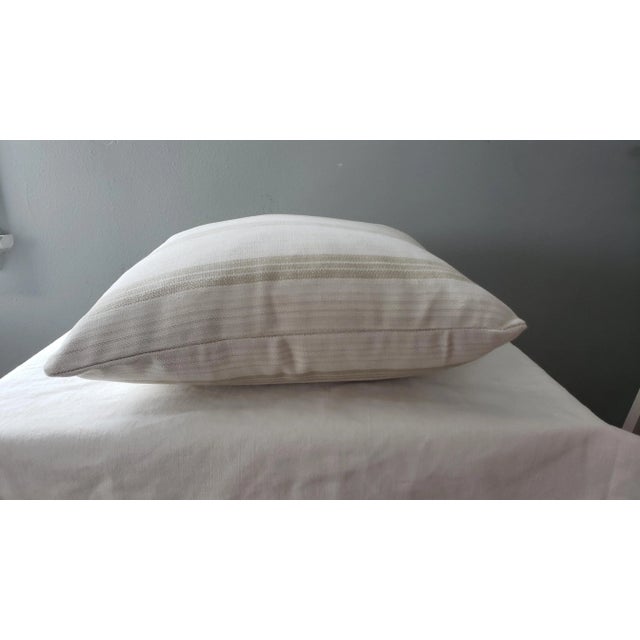 Pillow cover only. Size: 18 x 18 Fabric on both sides. Hidden zipper Dry clean only. Add a touch of modern sophistication...