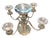 Metal Late 20th Century Large Sheffield Silver Co. Silverplate 4-Arm Candelabra Victorian Style Centerpiece Decor For Sale - Image 7 of 10