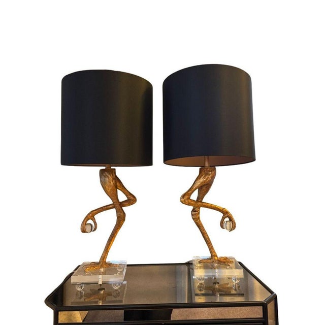 Contemporary Cyan Design Ibis Table Lamp - Set of Two For Sale - Image 3 of 18