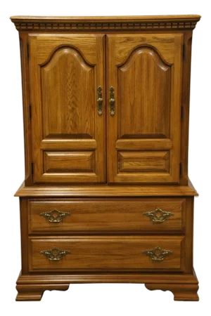 Sumter Cabinet Solid Walnut Early American Style 39" Chest on Chest 9465-1508-1090