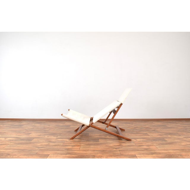 Cado Mid-Century Modern Danish Easy Chair by Lauge Vestergaard for Cado, 1960s For Sale - Image 4 of 14