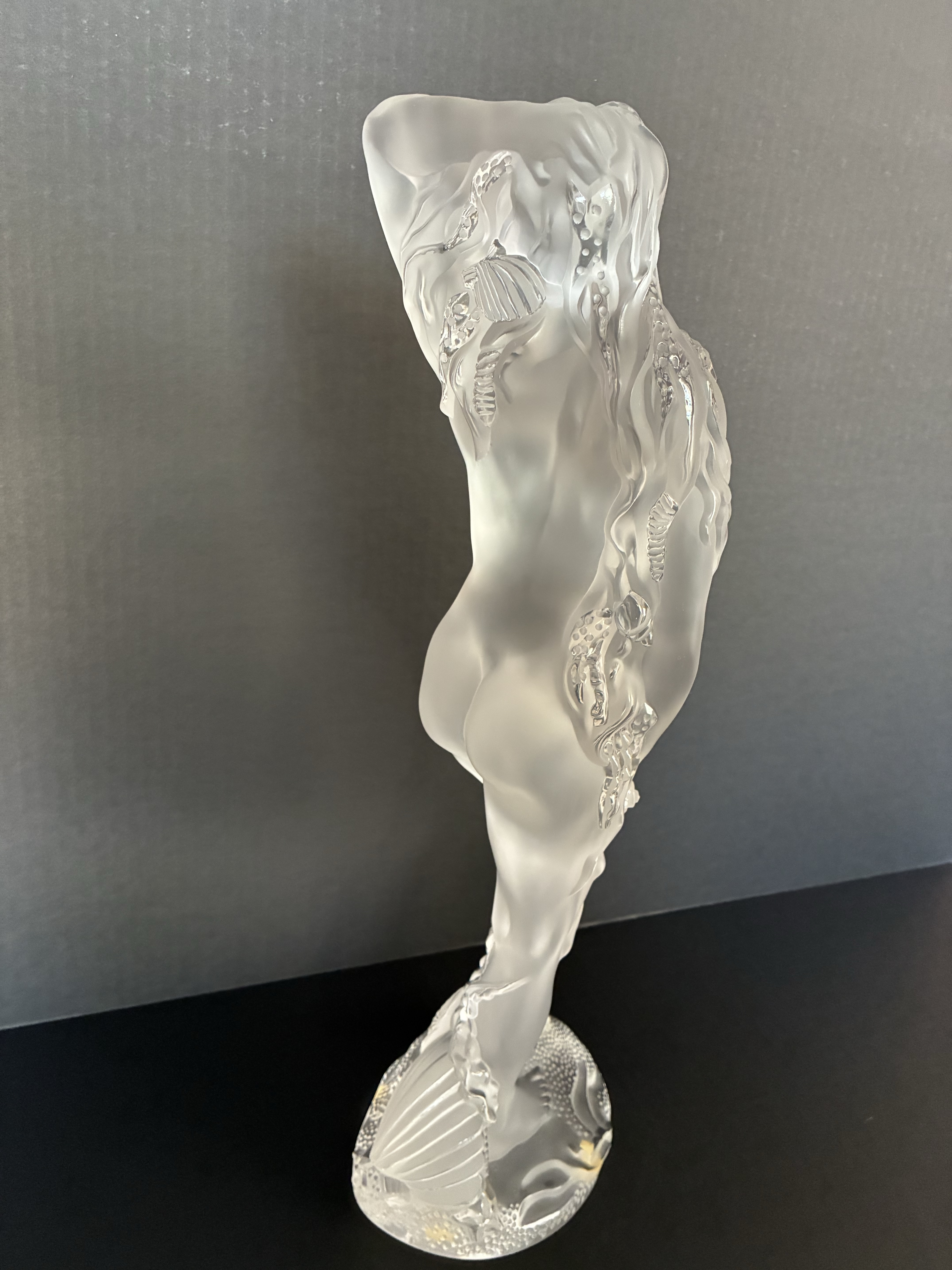 彫刻・オブジェ LALIQUE STATUE OCEANIDE This Is a Lalique 