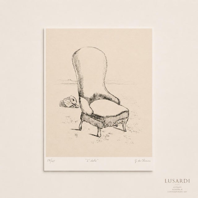 Giorgio De Chirico, The Idol, 1970s, Print For Sale - Image 4 of 8