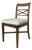 Vintage Neoclassical Revival Style X-Back Side Chair For Sale