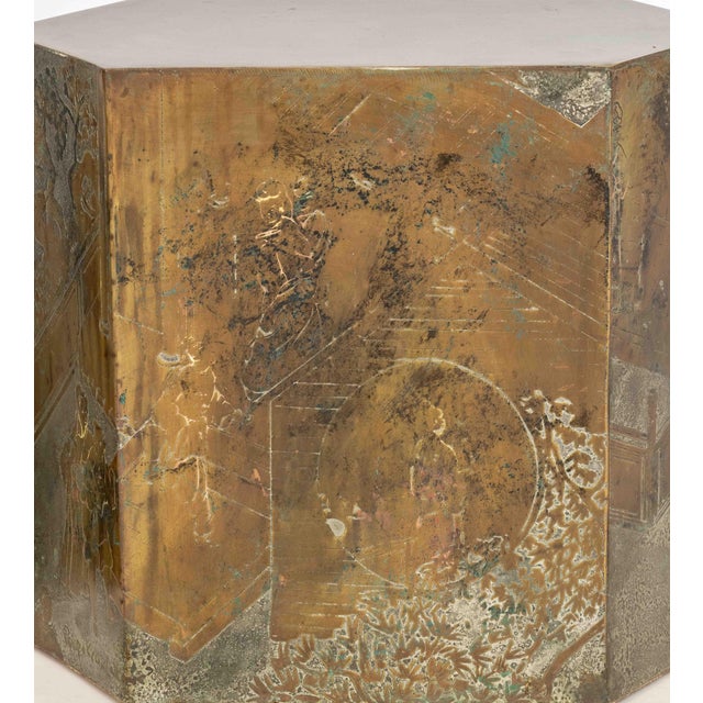 Philip and Kelvin LaVerne Philip & Kelvin LaVerne "Chan" Side Tables, Pair For Sale - Image 4 of 14