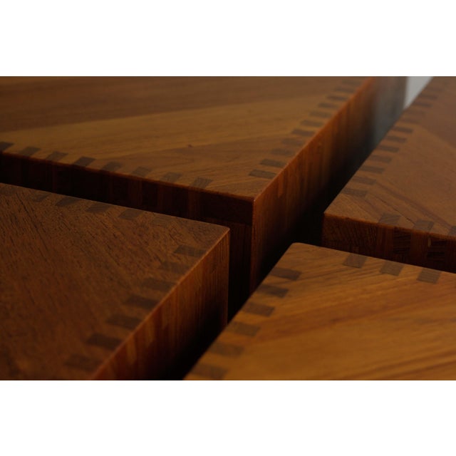 Teak Coffee Tables from Juul Kristensen, Denmark, 1960s, Set of 8 For Sale - Image 3 of 16