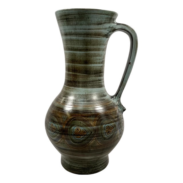 Ceramic Vase by Jean De Lespinasse, 1950s For Sale