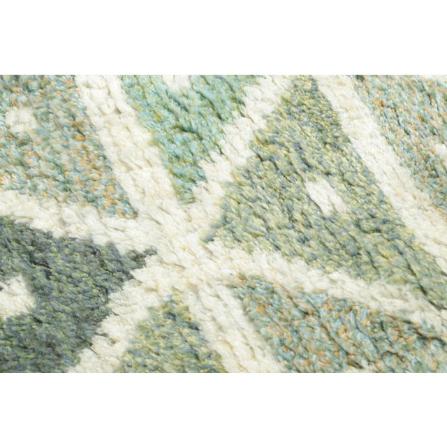 Hand-knotted in wool, this 2x3 contemporary Scandinavian rug joins Rug & Kilim’s Scandinavian collection as an inviting...