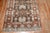 an early 20th Century Persian Malayer brown Runner Details rug no. j3732 size 4' 6" x 10' 11" (137 x 333 cm)