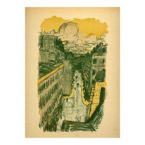 Bonnard Lithograph 115 Rue Vue D’en Haut 1952