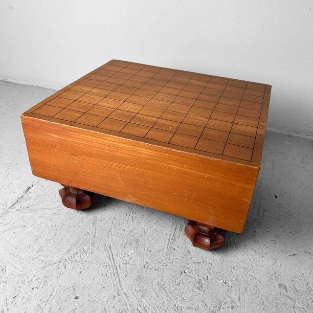 Keyaki Wood Shogi Game Board, Japan, 1940s For Sale - Image 13 of 14