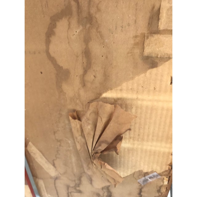 Pair of Vintage Early 20th Century Chinese Silk Embroidery of Birds With Flowers Framed on Painted Bamboo For Sale - Image 11 of 12