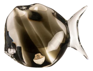 Vintage Italian Murano Glass Fish Sculpture from Seguso Vetri d'Arte, 1960