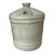 Japanese Antique Branded Ceramic Sake Cask For Sale - Image 3 of 11