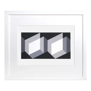 Josef Albers, Biconjugate - P1, F27, I2, Geometric Abstract Screenprint