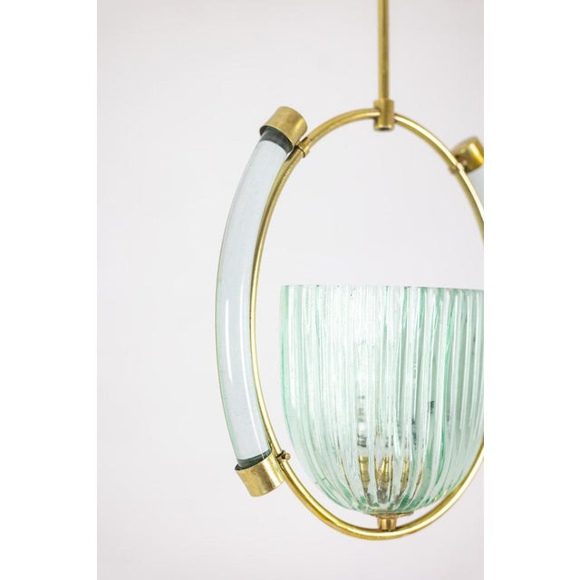 Murano Glass Lantern from Barovier & Toso, 1950s For Sale - Image 3 of 16