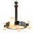 Ceiling Lamp with Cylindrical Glass Shades, 1930s For Sale - Image 10 of 16