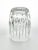 2000s Rogaska “Soho” Crystal Vertically Cut Heavy Table Vase For Sale - Image 4 of 5