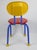 Metal Vintage Children's Chair by Knut & Marianne Hagberg for Ikea, 1990s For Sale - Image 7 of 13