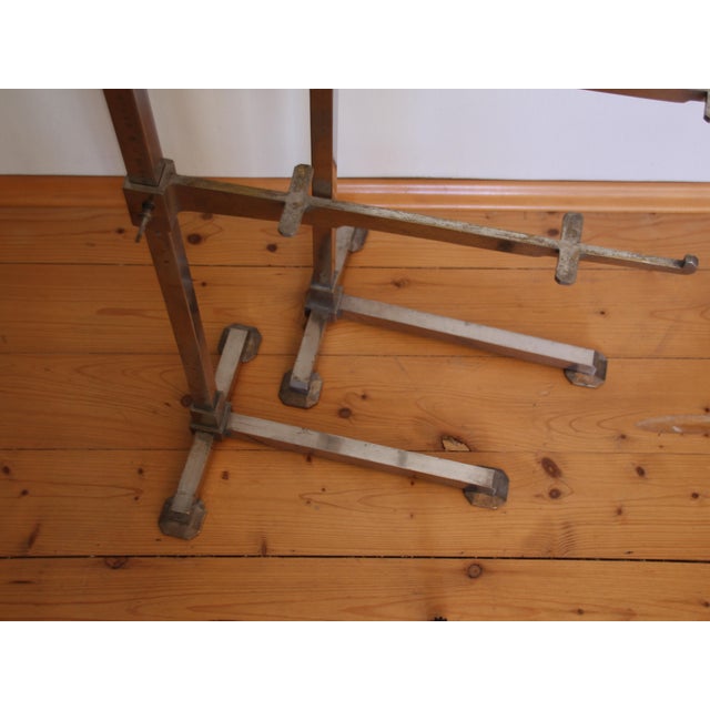 French Art Deco Etagere in Metal and Glass, 1930s For Sale - Image 14 of 15
