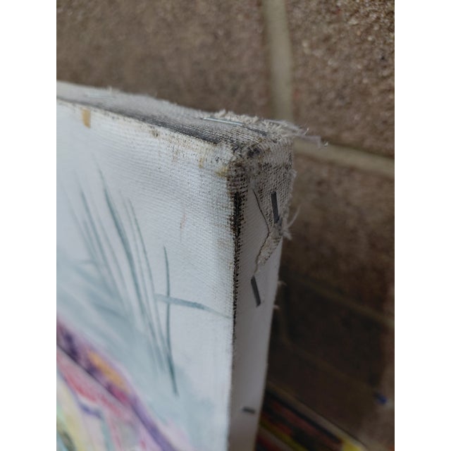 Late 20th Century Signed Anita Baldwin Broadway Musical Mixed Media Montage on Canvas For Sale - Image 11 of 13