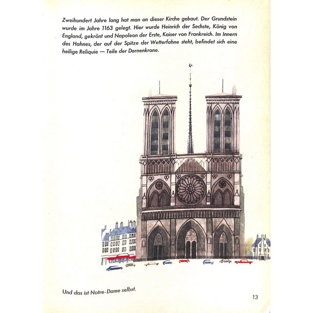 "Paris" 1959 Sasek, Miroslav For Sale - Image 12 of 13