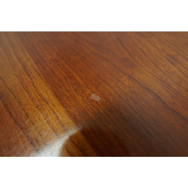 Vintage Ethan Allen American Impressions Solid Wood Writing Desk For Sale - Image 17 of 17