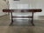 Mid-Century Modern 1970's Large Mid Century Craft Studio Bench Made Rosewood Desk For Sale - Image 3 of 13