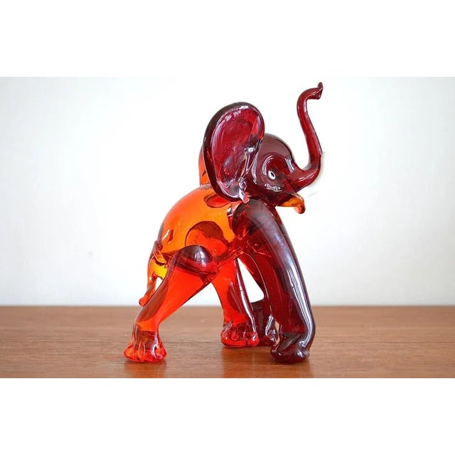 Murano Elephant attributed to Ercole Barovier for Barovier & Toso, 1950s For Sale - Image 10 of 10
