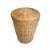 Mid-Century Modern Woven Wicker Lidded Small Hamper For Sale - Image 3 of 7