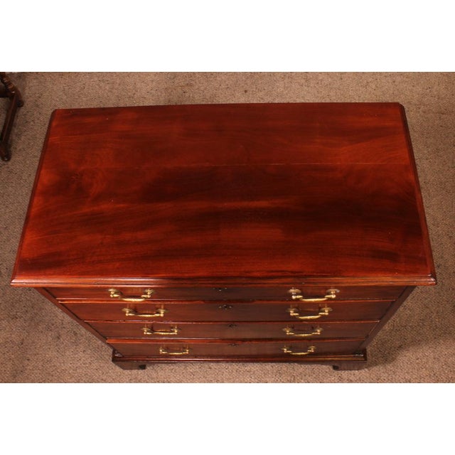 Small Mahogany Chest of Drawers, 18th Century For Sale - Image 5 of 12