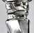 Silver Serving Set, Germany, Set of 9 For Sale - Image 5 of 7