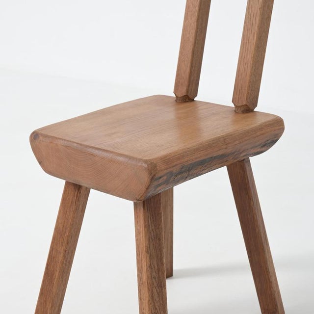 Brutalist Chair from Mobichalet, 1950s For Sale - Image 10 of 18