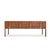 Alma Mid Century Rosewood and Leather Executive Desk For Sale - Image 9 of 10