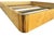 Henredon Scene Two Campaign King Bed Burlwood Oak Trunk Headboard Only Art Deco For Sale - Image 15 of 16